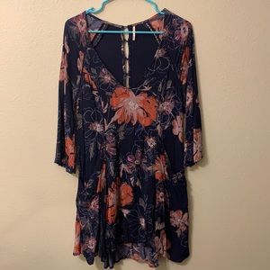 Free People mini dress with pockets